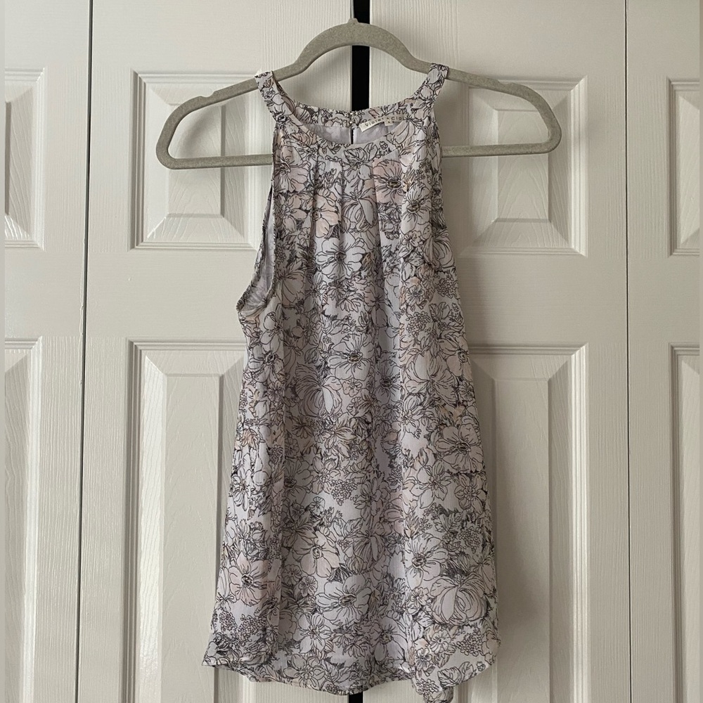 Violet + Claire floral tank